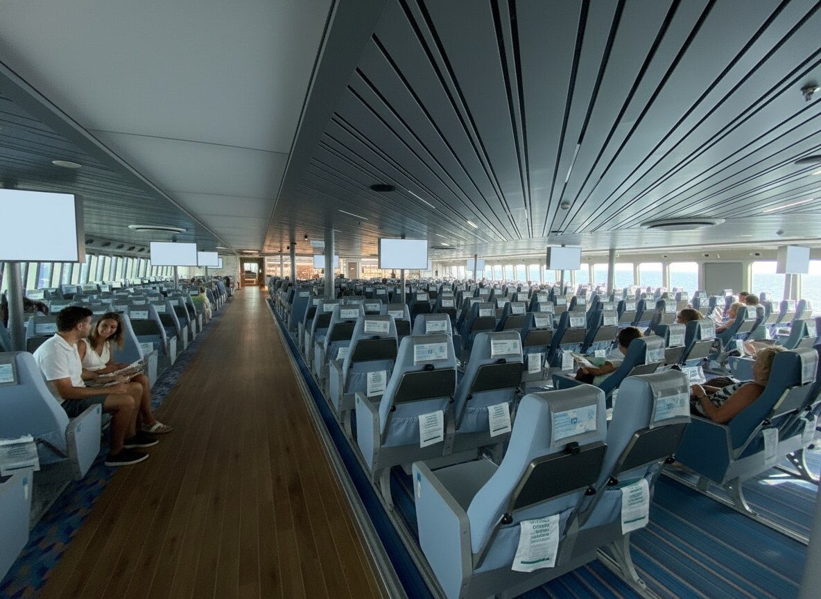 Compañías y tipos de ferry